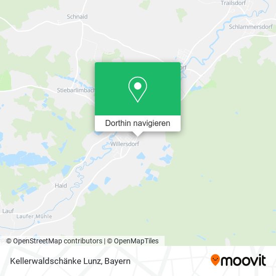 Kellerwaldschänke Lunz Karte