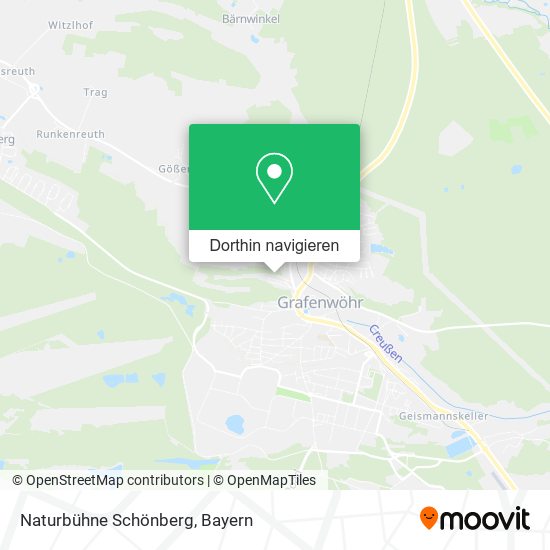 Naturbühne Schönberg Karte