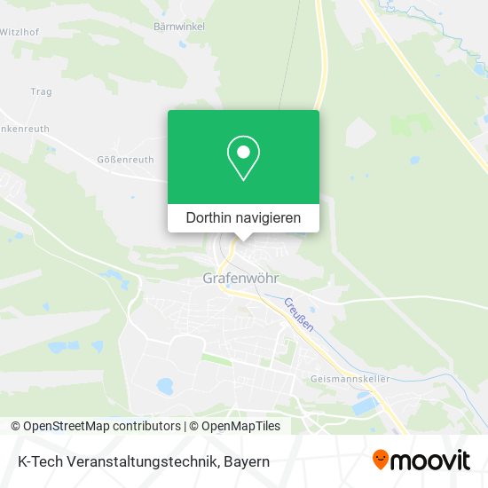 K-Tech Veranstaltungstechnik Karte