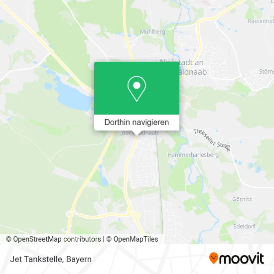 Jet Tankstelle Karte