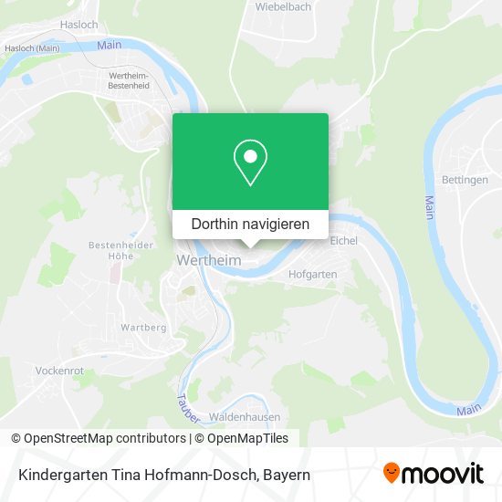 Kindergarten Tina Hofmann-Dosch Karte