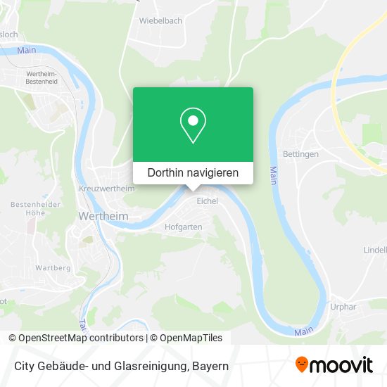 City Gebäude- und Glasreinigung Karte