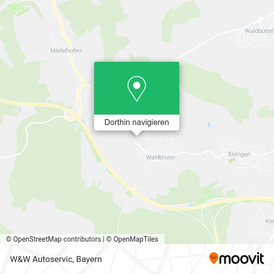 W&W Autoservic Karte