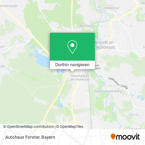 Autohaus Forster Karte