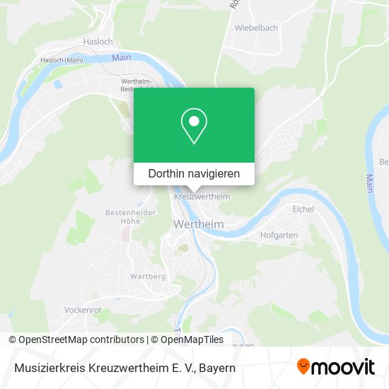 Musizierkreis Kreuzwertheim E. V. Karte