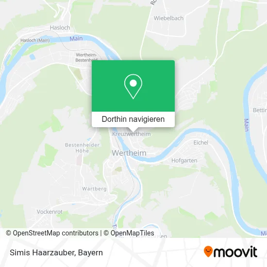 Simis Haarzauber Karte