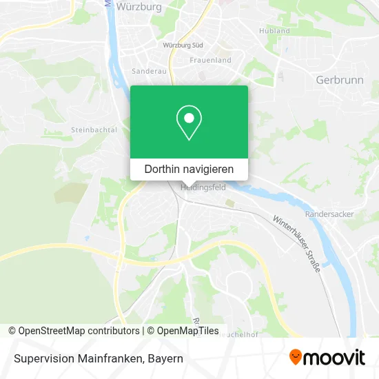 Supervision Mainfranken Karte