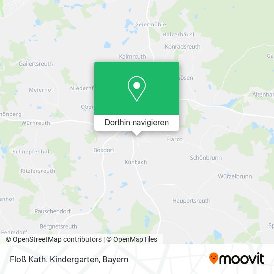 Floß Kath. Kindergarten Karte