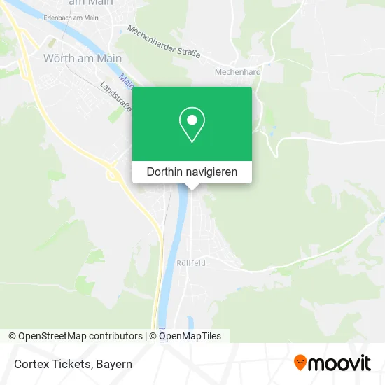 Cortex Tickets Karte