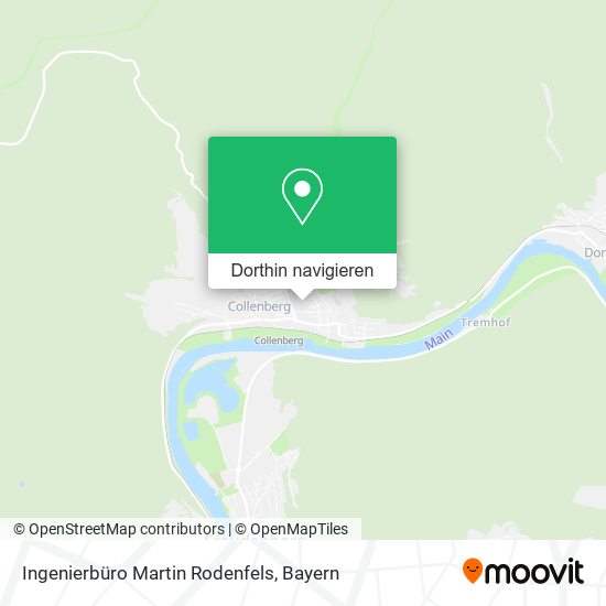 Ingenierbüro Martin Rodenfels Karte