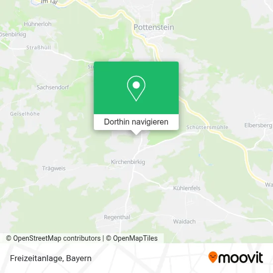 Freizeitanlage Karte