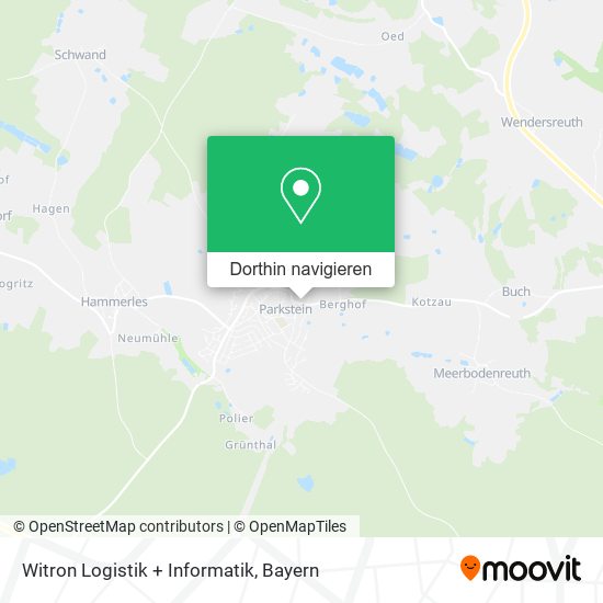 Witron Logistik + Informatik Karte