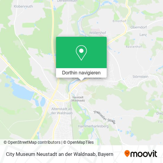 City Museum Neustadt an der Waldnaab Karte