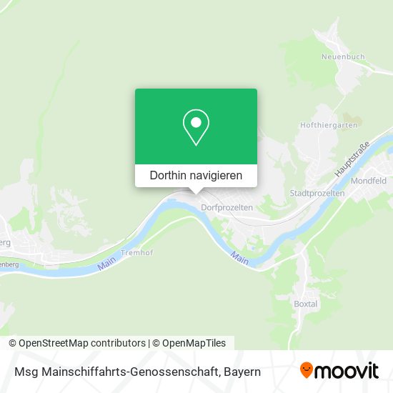 Msg Mainschiffahrts-Genossenschaft Karte