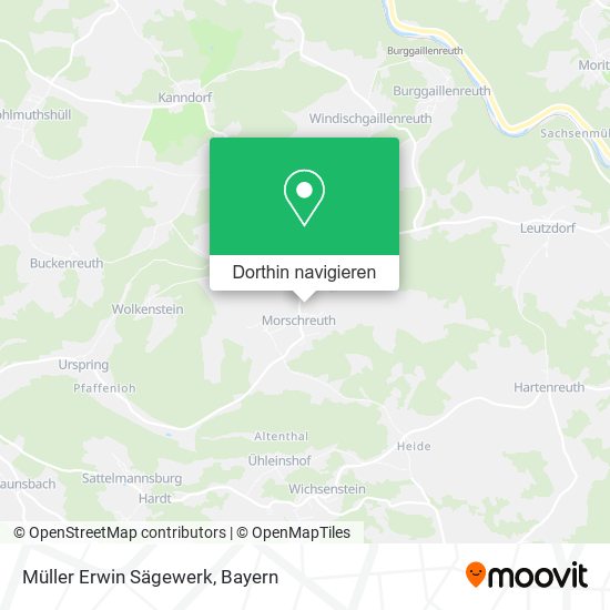 Müller Erwin Sägewerk Karte