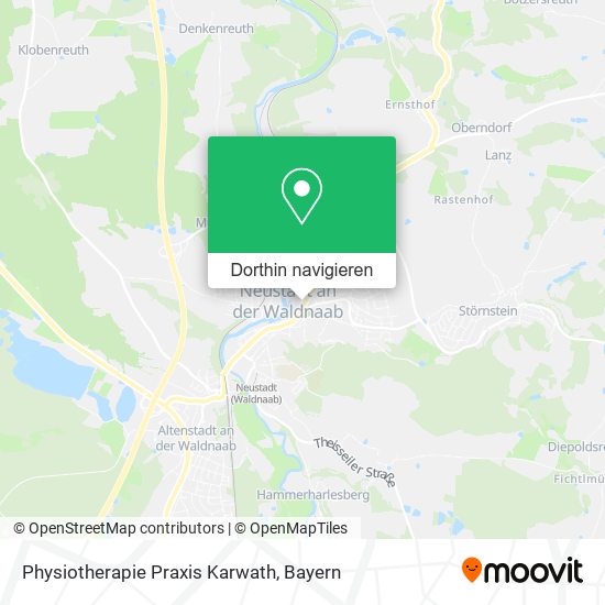 Physiotherapie Praxis Karwath Karte