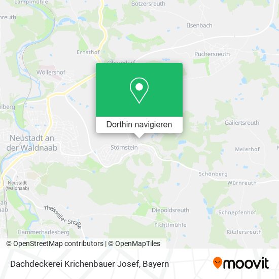 Dachdeckerei Krichenbauer Josef Karte