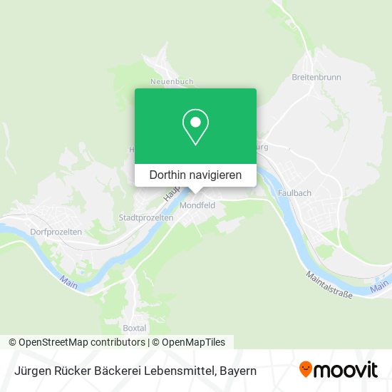 Jürgen Rücker Bäckerei Lebensmittel Karte