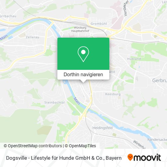 Dogsville - Lifestyle für Hunde GmbH & Co. Karte
