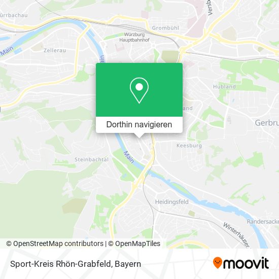 Sport-Kreis Rhön-Grabfeld Karte