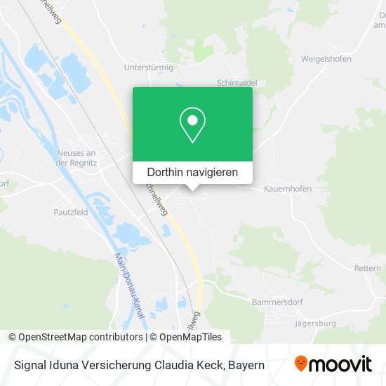 Signal Iduna Versicherung Claudia Keck Karte