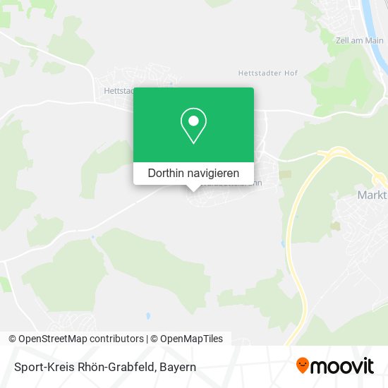 Sport-Kreis Rhön-Grabfeld Karte