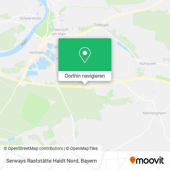 Serways Raststätte Haidt Nord Karte
