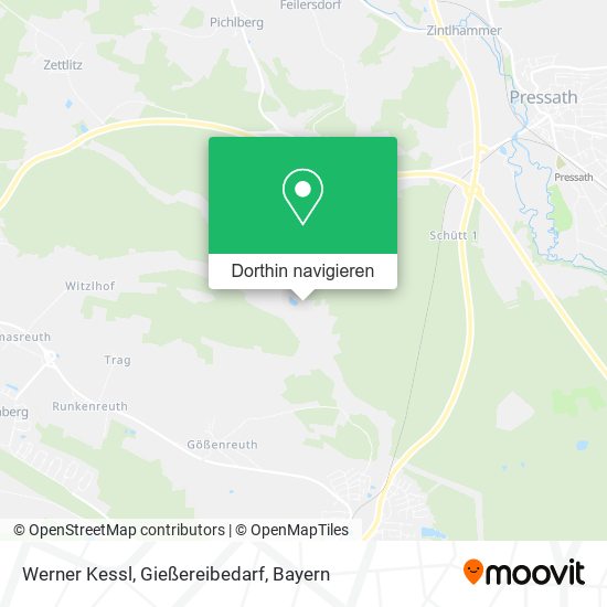 Werner Kessl, Gießereibedarf Karte