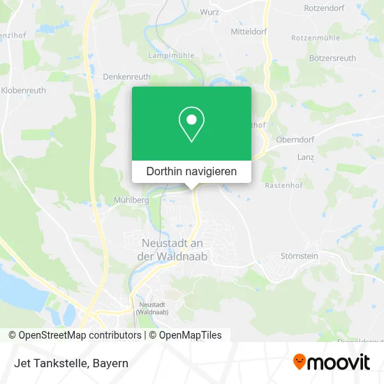 Jet Tankstelle Karte