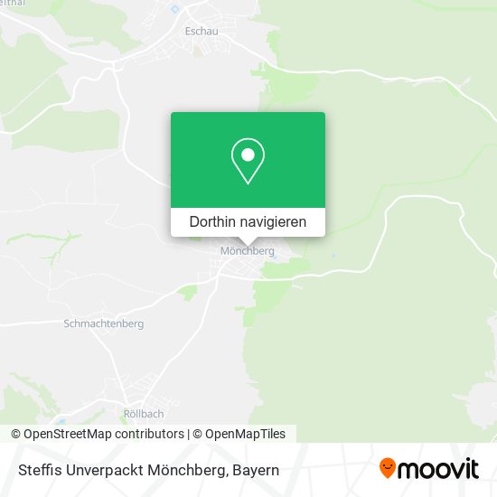 Steffis Unverpackt Mönchberg Karte