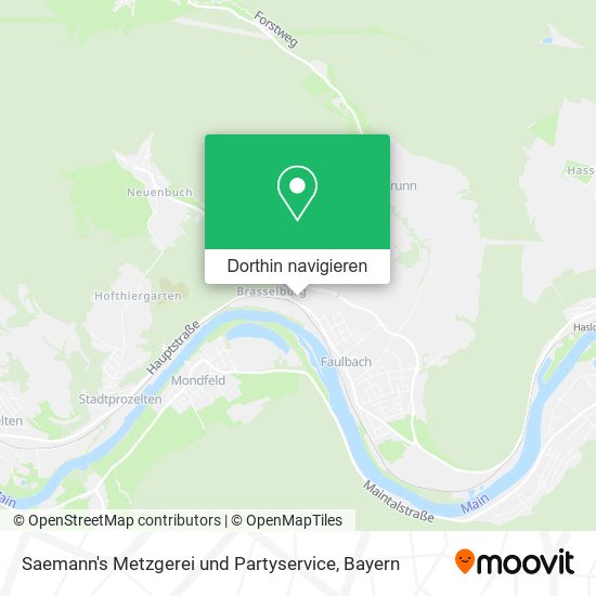 Saemann's Metzgerei und Partyservice Karte
