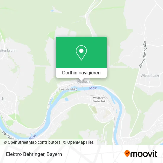 Elektro Behringer Karte