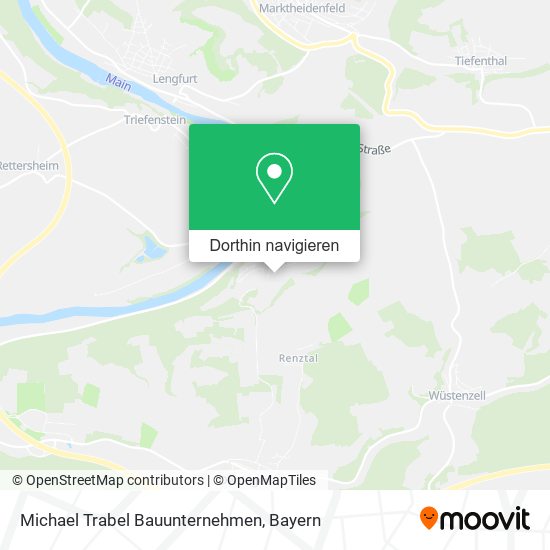 Michael Trabel Bauunternehmen Karte