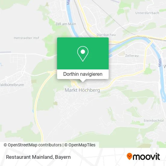 Restaurant Mainland Karte