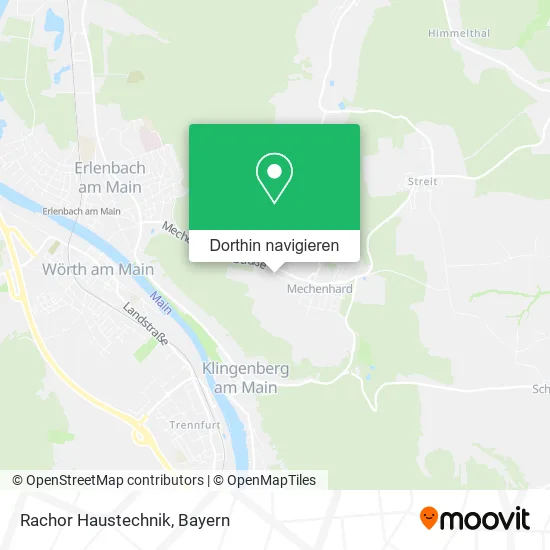 Rachor Haustechnik Karte