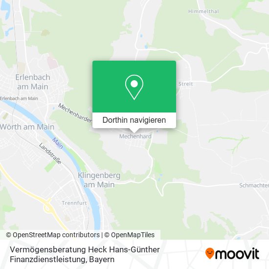 Vermögensberatung Heck Hans-Günther Finanzdienstleistung Karte