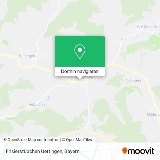Frisierstübchen Uettingen Karte