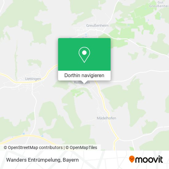 Wanders Entrümpelung Karte