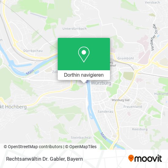 Rechtsanwältin Dr. Gabler Karte