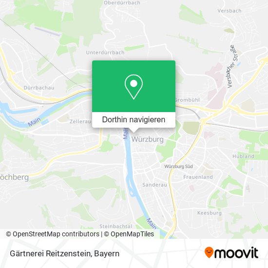 Gärtnerei Reitzenstein Karte