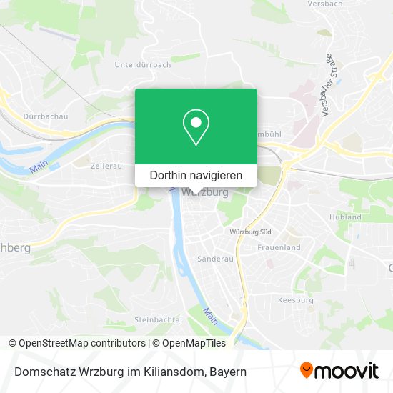 Domschatz Wrzburg im Kiliansdom Karte