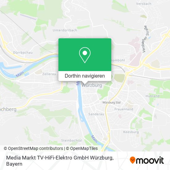 Media Markt TV-HiFi-Elektro GmbH Würzburg Karte