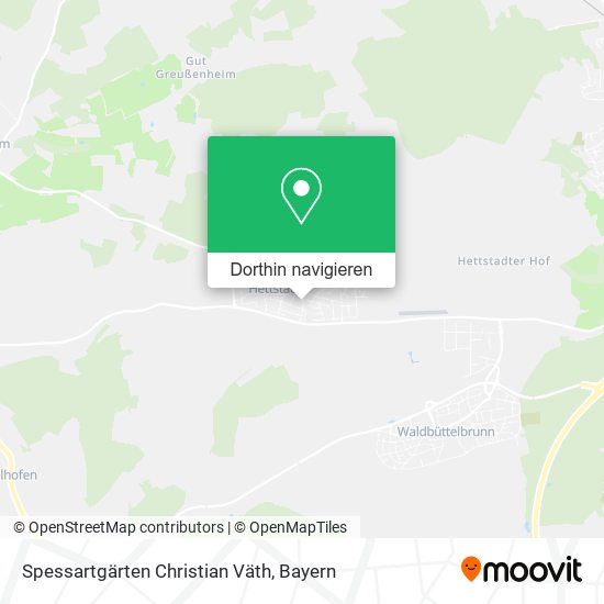 Spessartgärten Christian Väth Karte
