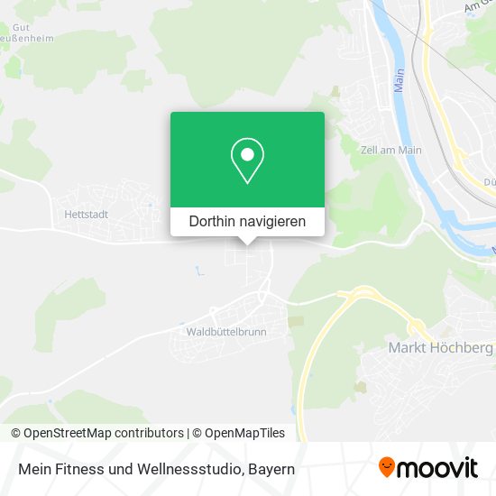 Mein Fitness und Wellnessstudio Karte