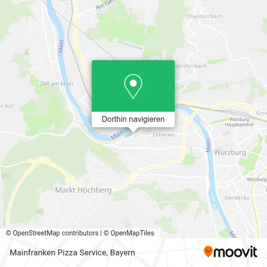 Mainfranken Pizza Service Karte