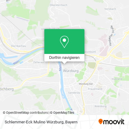 Schlemmer-Eck Mulino Würzburg Karte