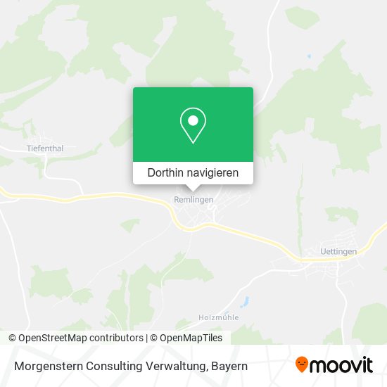 Morgenstern Consulting Verwaltung Karte