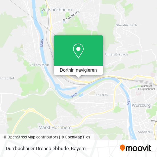 Dürrbachauer Drehspiebbude Karte