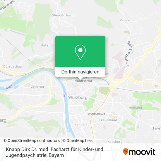 Knapp Dirk Dr. med. Facharzt für Kinder- und Jugendpsychiatrie Karte