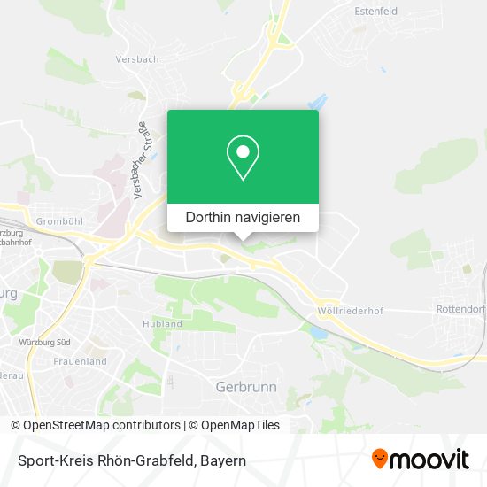 Sport-Kreis Rhön-Grabfeld Karte